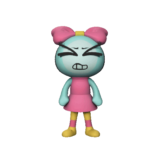 Figura Poppy de Dandy’s World Magic Roblox Game 3D
