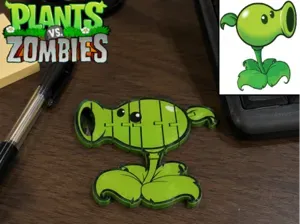 Plants vs Zombies Peashooter Flexi Articulated Toy