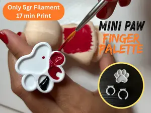 Mini Paw Finger Palette