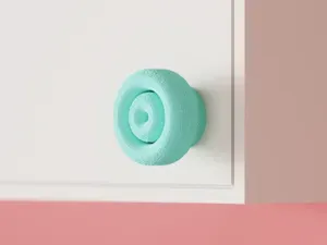 Modern Quirky Donut Cabinet Handle