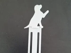Dog Bookmark 3D Printing