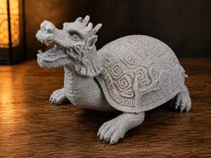 Chinese Dragon Turtle – Longgui Mythical Creature