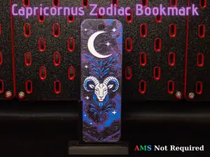 Capricornus Hueforge Bookmark - Zodiac