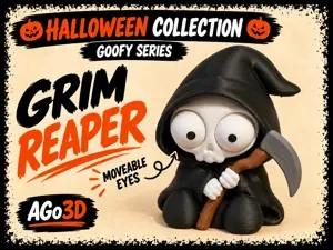 Goofy series – GRIM REAPER Movable Eyes NO AMS
