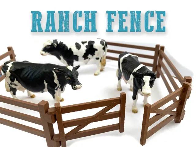 Ranch Zaun einfach steckbar Spielzeug