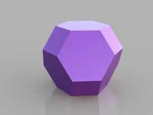 Low Poly Spheres: Truncated Octahedron