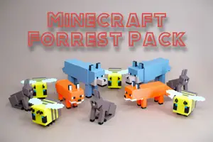 Minecraft Animal Forrest Pack