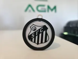 Santos - Chaveiro Giratório Print-in-Place