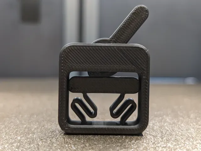 Print-in-Place Fidget Toggle Switch — Фото 5 из 9