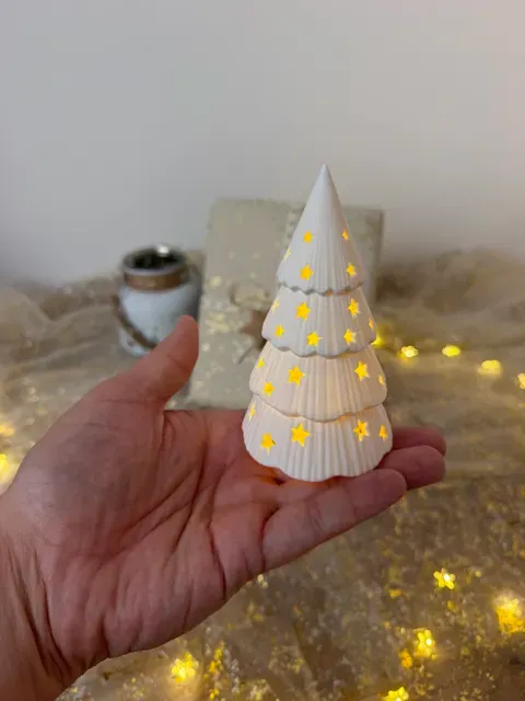Christmas Tree with Star Windows & LED Tealight — Фото 7 из 27