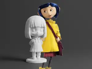 Coraline – Chibi Figurine