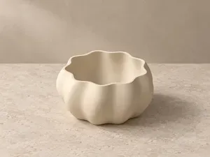 EMBER Pumpkin Lotus LED Tealight Holder