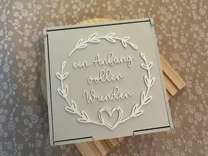 Baby Fotomonatskarten Box