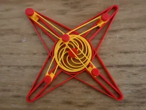 Quadruple piston fidget.