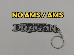 How to train your Dragon Keychain (NO AMS/AMS)
