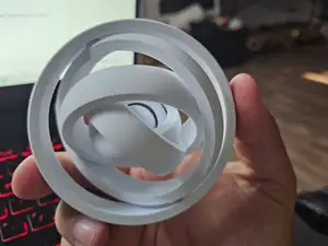 the 3x more amazing 7-ring gyro spinner fidget