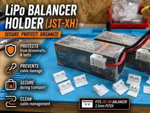 Balancerstecker Halter LiPo RC Akku Clip