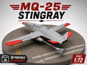 MQ-25 Stingray Model