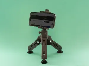 Phone & Tablet Tripod Mount Clamp with Ball Head