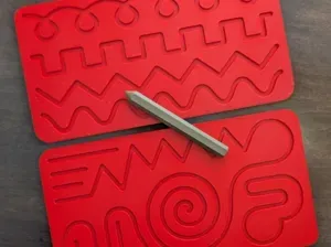 Reversible Prewriting Tracing Board (with Stylus)