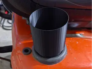 Lawn mower cup holder