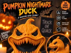 Pumpkin Nightmare Duck
