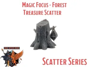 DnD TTRPG Focus Forest Treasure Scatter Miniature