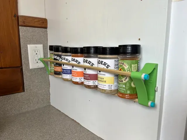 FractMod Dowel Based Spice Rack System — Фото 5 из 11