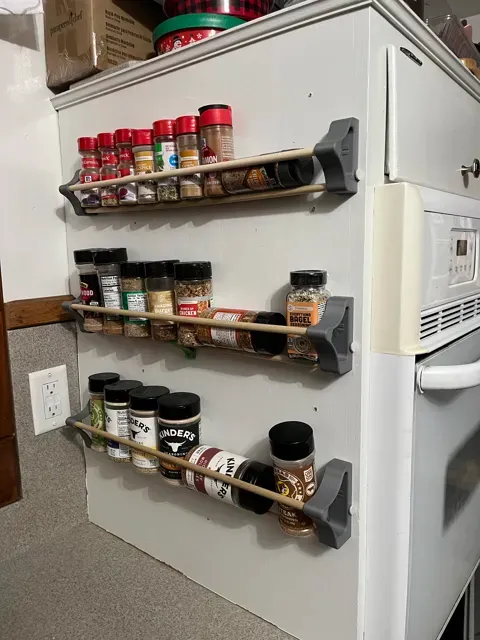 FractMod Dowel Based Spice Rack System — Фото 11 из 11