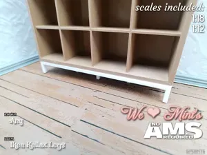 WLM - Ikea Kallax Inspired Shelfs - Legs