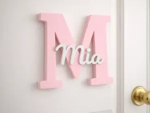 Namensschild Mia