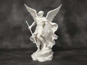 The Celestial Sentinel - Archangel Warrior Statue