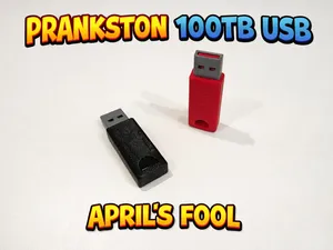 Fake USB Stick Prank, April Fools, No AMS, 2 Parts