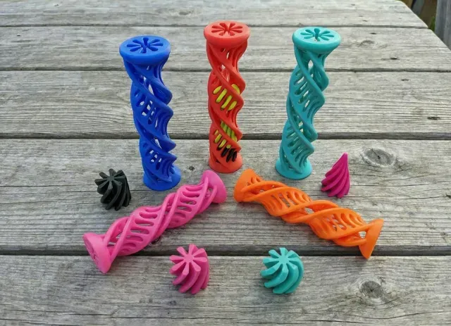 Impossible Passthrough Double Helix Fidget — Image 2 of 5