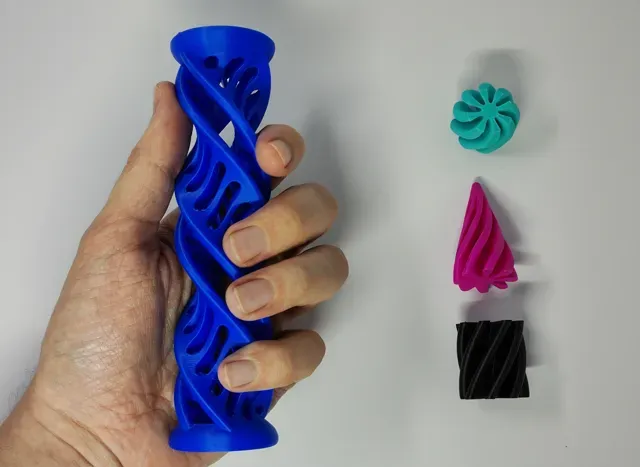Impossible Passthrough Double Helix Fidget — Image 5 of 5
