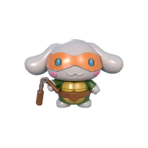 Cinnamoroll Kitty and Friends x TMNT ninja turtles