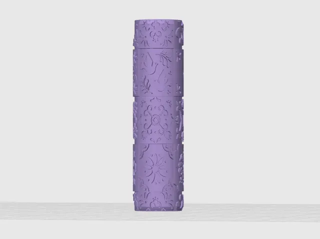 Talavera Mexican Tile Texture Roller V1 — Image 4 of 4