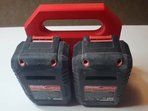 4-Slot Battery Caddy for Bauer 20V Batteries