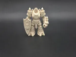Fantasy Castle Stone Golem RPG DnD Mini