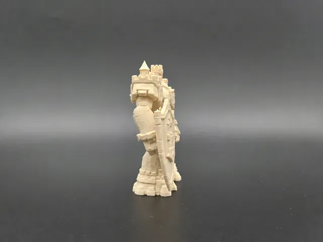 Fantasy Castle Stone Golem RPG DnD Mini — Фото 3 из 6