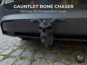 Aggressive Skull Hitch Receiver Guard