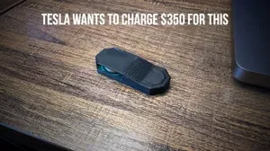 Compact Garage Door Opener for Tesla Model 3 & Y