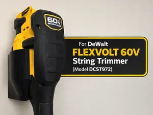 DeWalt 60V FLEXVOLT String Trimmer Wall Mount
