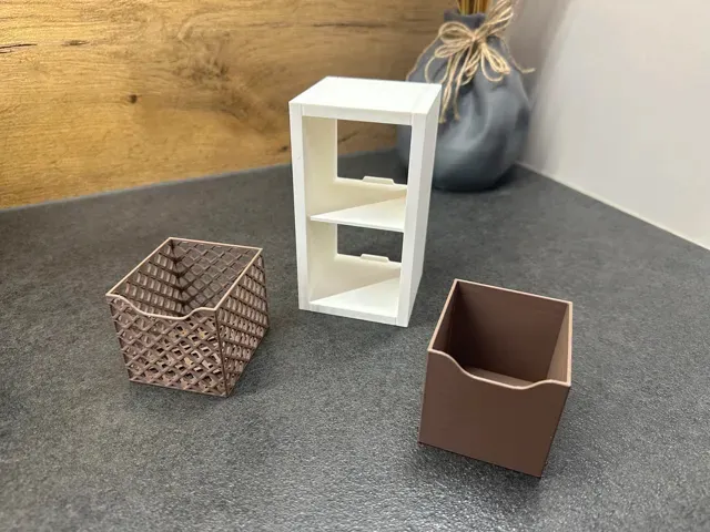 Modular Mini Shelf 1x2 – Doll & Desk Storage — Фото 3 из 8