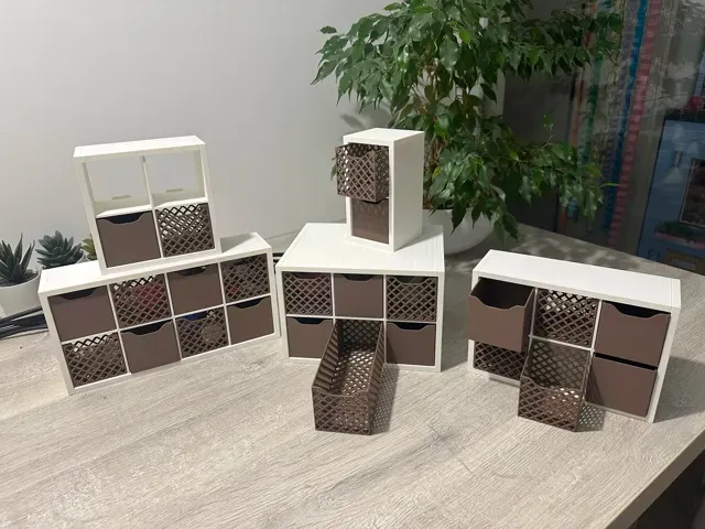 Modular Mini Shelf 1x2 – Doll & Desk Storage — Фото 7 из 8