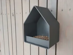 Vogelfutterhaus - Bird feeder house - Set 3 von 3