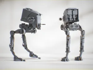 Star Wars Imperial AT-ST Walker Model