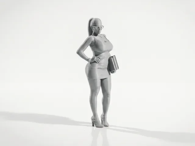 Professional Woman Figurine Female Figure — Фото 3 из 5