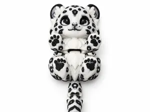 Spotted Snow Leopard Articulated Flexi