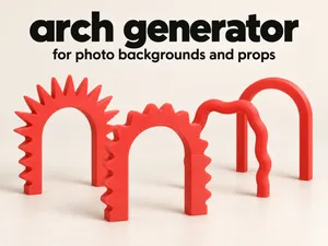 Customizable Arch Generator - Photo Props